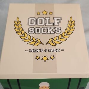 Golf Socks Men's 4 Pack